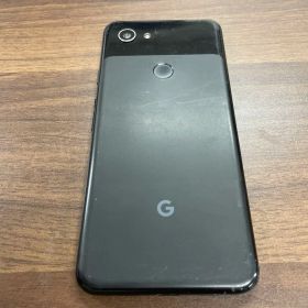 【中古品】Google Pixel 3a ブラック 画面にひび割れあり