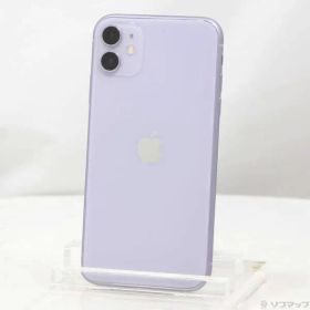 ソフマップ 〔中古品〕 iPhone11 64GB パープル MWLX2J／A SoftBank【262】