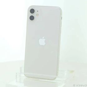 ソフマップ 〔中古品〕 iPhone11 64GB ホワイト MWLU2J／A SIMフリー【262】