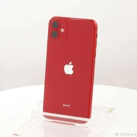 ソフマップ 〔中古品〕 iPhone11 128GB プロダクトレッド MWM32J／A SIMフリー【262】