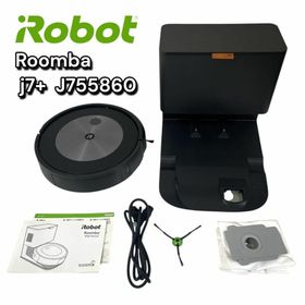 アイロボット(iRobot)の【美品・付属品多数】ルンバ j7+ J755860 クリーンベース付き(掃除機)