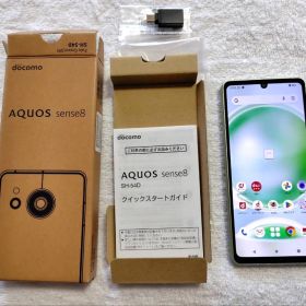 AQUOS sense8 SH-54D シルバー 本体