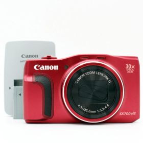 【新品級】CANON PowerShot SX710 HS レッド#8424