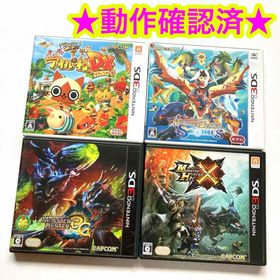 モンハン日記 ぽかぽかアイルー村DX モンハンストーリーズ 3G X まとめ売り(家庭用ゲームソフト)