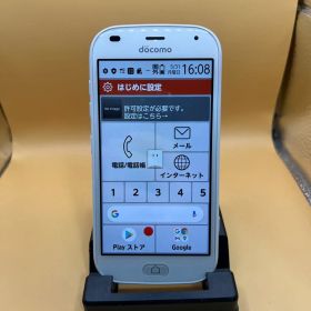らくらくスマートフォン F-42A ホワイト Docomo 中古 5,800円 | ネット