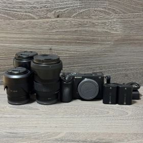 SONY α6700ミラーレスカメラ レンズ3本付き