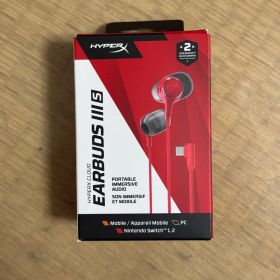 【新品】HYPERX Cloud Earbuds III S RED