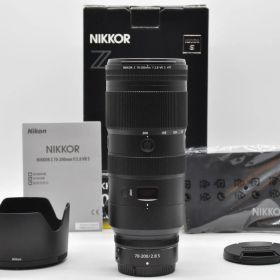 ＜極上美品!!＞ Nikon ニコン NIKKOR Z 70-200mm f/2.8 VR S ♪あるとうれしい元箱＆フード＆説明書付き♪