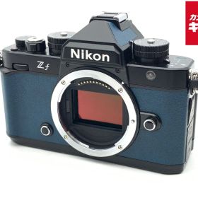 【中古】 【美品】 ニコン Zf ボディ ブラック プレミアムエクステリア張替済み インディゴブルー