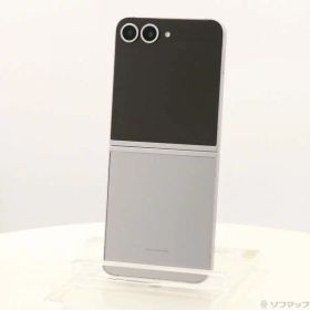 【中古】GALAXY Galaxy Z Flip6 256GB シルバーシャドウ SM-F741QZSASJP SIMフリー 【198-ud】