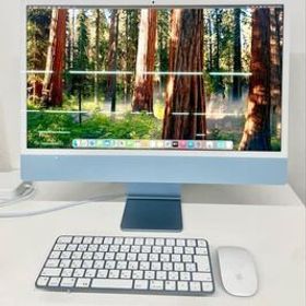 Apple MQRC3J/A 24インチ iMac Retina M3 パソコン デスクトップパソコン アップル