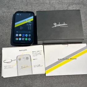 BALMUDA Phone 黒 128GB SIMフリー ソフトバンク 判定◯