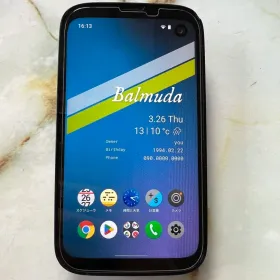 バルミューダフォン ホワイト 新品同様中古 おまけ多数 BALMUDA（スマートフォン/携帯電話）のフリマアイテム一覧