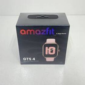 A4873◆GTS4 スマートウォッチ Amazfit GTS 4 ローズバッドピンク