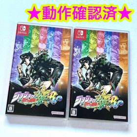ニンテンドースイッチ(Nintendo Switch)の【対戦用】switch ジョジョの奇妙な冒険 オールスターバトルR 2点セット(家庭用ゲームソフト)