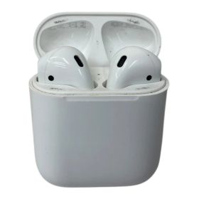 Apple (アップル) Air Pods エアポッズ ワイヤレスイヤホン 第2世代 A1602 ホワイト 家電/065