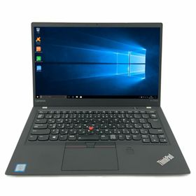 【強靭】 【超軽量】 Lenovo ThinkPad X1 Carbon（2017モデル） 第7世代 Core i5 7200U 8GB SSD240GB Windows10 64bit WPSOffice 14インチ フルHD カメラ 無線LAN 中古パソコン ノートパソコン PC モバイルノート Notebook 【中古】(ノートPC)