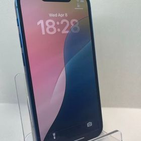 バッテリー100％iPhone13 mini 128GB ブルー 自然故障1ヶ月保証 SIMフリー