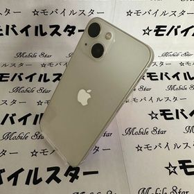 「モバイルスター」おまけ付バッテリー87％iPhone13mini 128GB Starlight