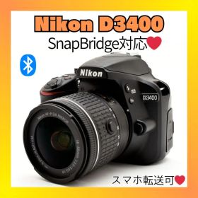 ❤️初心者でも簡単操作❤️Nikon D3400❤️Bluetooth対応❤️