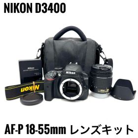 動作良好 Wi-Fi搭載 Nikon ニコン D3400 レンズキット