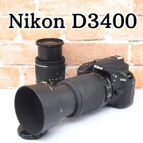 卒業式おすすめ✨Nikon D3400✨望遠レンズ✨初めての一眼レフに◎