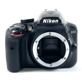 ニコン Nikon D3400 ボディ ブラック デジタル 一眼レフカメラ 【中古】