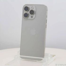 ソフマップ 〔中古品〕 iPhone16 Pro Max 256GB ナチュラルチタニウム MYWK3J／A SIMフリー【262】