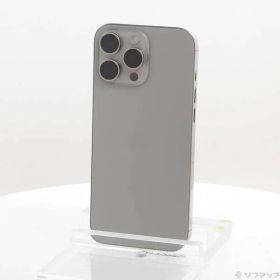ソフマップ 〔中古品〕 iPhone16 Pro Max 256GB ナチュラルチタニウム MYWK3J／A SIMフリー【305】
