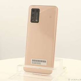 Libero 5G II 64GB ピンク A103ZT Y!mobile SIMフリー ［6.67インチ液晶／MediaTek Dimensity 700／RAM:4GB／ナノSIM&eSIM］