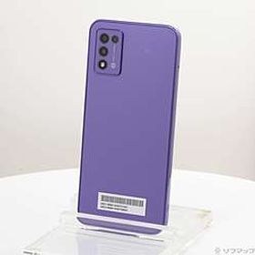 Libero 5G III 64GB パープル ZESBY1 Y!mobile SIMフリー ［6.67インチ有機EL／Dimensity 700／RAM:4GB／ナノSIM］