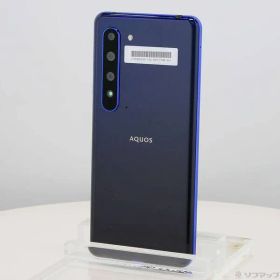ソフマップ 〔中古品〕 AQUOS R5G 256GB アースブルー 908SH SoftBank【349】