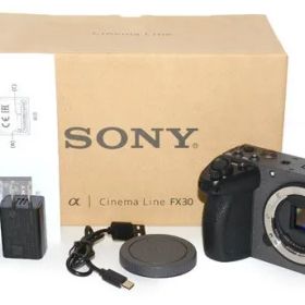 元箱付！SONY ソニー ILME-FX30 Cinema Line カメラ デジタルカメラ シネマカメラ プロフェッショナルカムコーダー 美品！