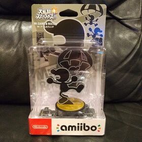 amiibo Mr.ゲーム＆ウォッチ 大乱闘スマッシュブラザーズ 未開封