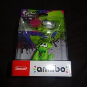 amiibo アミーボ スプラトゥーン イカ グリーン 新品（買565）（9月9日）