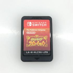 05w20463 【Nintendo Switch】ニンテンドースイッチ ソフトのみ 「ポケットモンスター スカーレット」＊起動のみ確認＊【中古品】