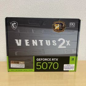 【最終値下げ】MSI VENTUS 2X GEFORCE RTX 5070