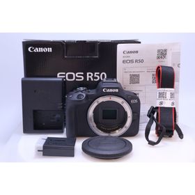 キヤノン(Canon)の【4,000回以下 極美品】Canon EOS R50 ボディ ブラック(ミラーレス一眼)