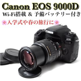 【予備バッテ付】Canon EOS 9000D 自撮り＆スマホ転送OK✨