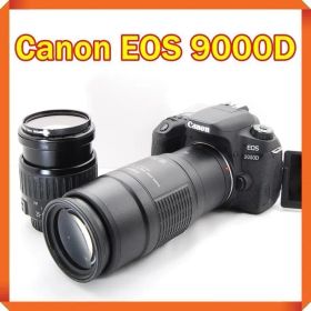 Canon EOS 9000D 一眼レフカメラ スマホ転送 ダブルレンズセット