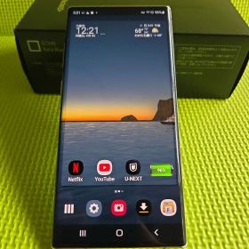 Galaxy note10+ オーラホワイト