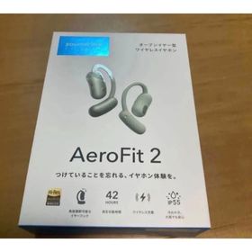 アンカー(Anker)のアンカー soundcore AeroFit 2 ワイヤレスイヤホン グリーン(ヘッドフォン/イヤフォン)