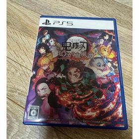 キメツノヤイバ(鬼滅の刃)のPS5 鬼滅の刃 ヒノカミ血風譚 中古 美品(家庭用ゲームソフト)