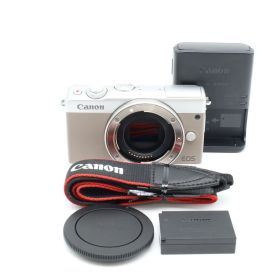 ＜極上美品!!＞ CANON キヤノン EOS M100 ボディ グレー