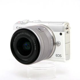 【中古】(キヤノン) Canon EOS M100/EF-M15-45 IS STM キツト ホワイト