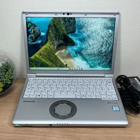 極美品＞ 0387 軽量 Panasonic レッツノート CF-SV8 8GB/SSD256 i5 office2024 ノートPC