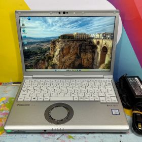 極美品 レッツノート CF-SV8 累積960時間 12.1型 軽量 Office