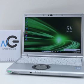 動作良好 <フレーム割れ> Panasonic レッツノート SV8 12.1型 第8世代 Core i5-8365U / メモリ16GB/SSD 256GB / Wi-Fi5 / Bluetooth/USB Type-C/カメラ / Windows11