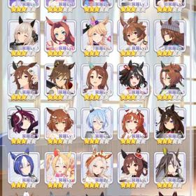 ウマ娘新アカウントいろんな限定キャラが多い！