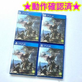 PS4 モンスターハンターワールド 4点セット(家庭用ゲームソフト)